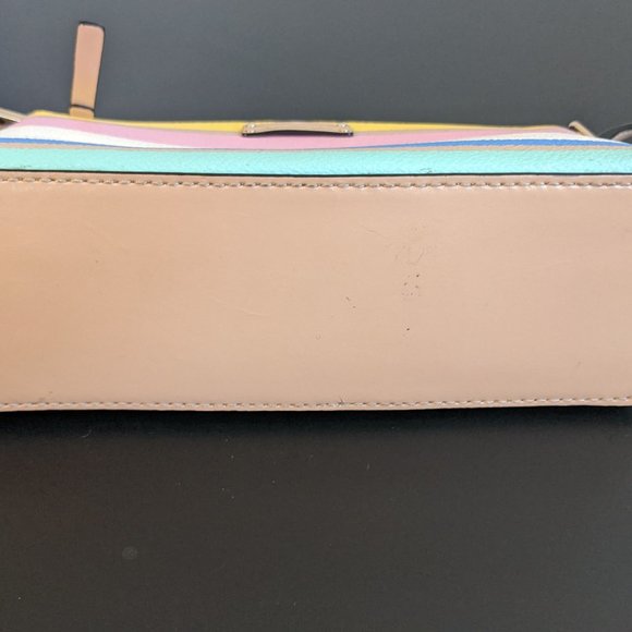 kate spade New York Grove Street Printed Millie Crossbody Handbag - Dune Stripe - Picture 6 of 11